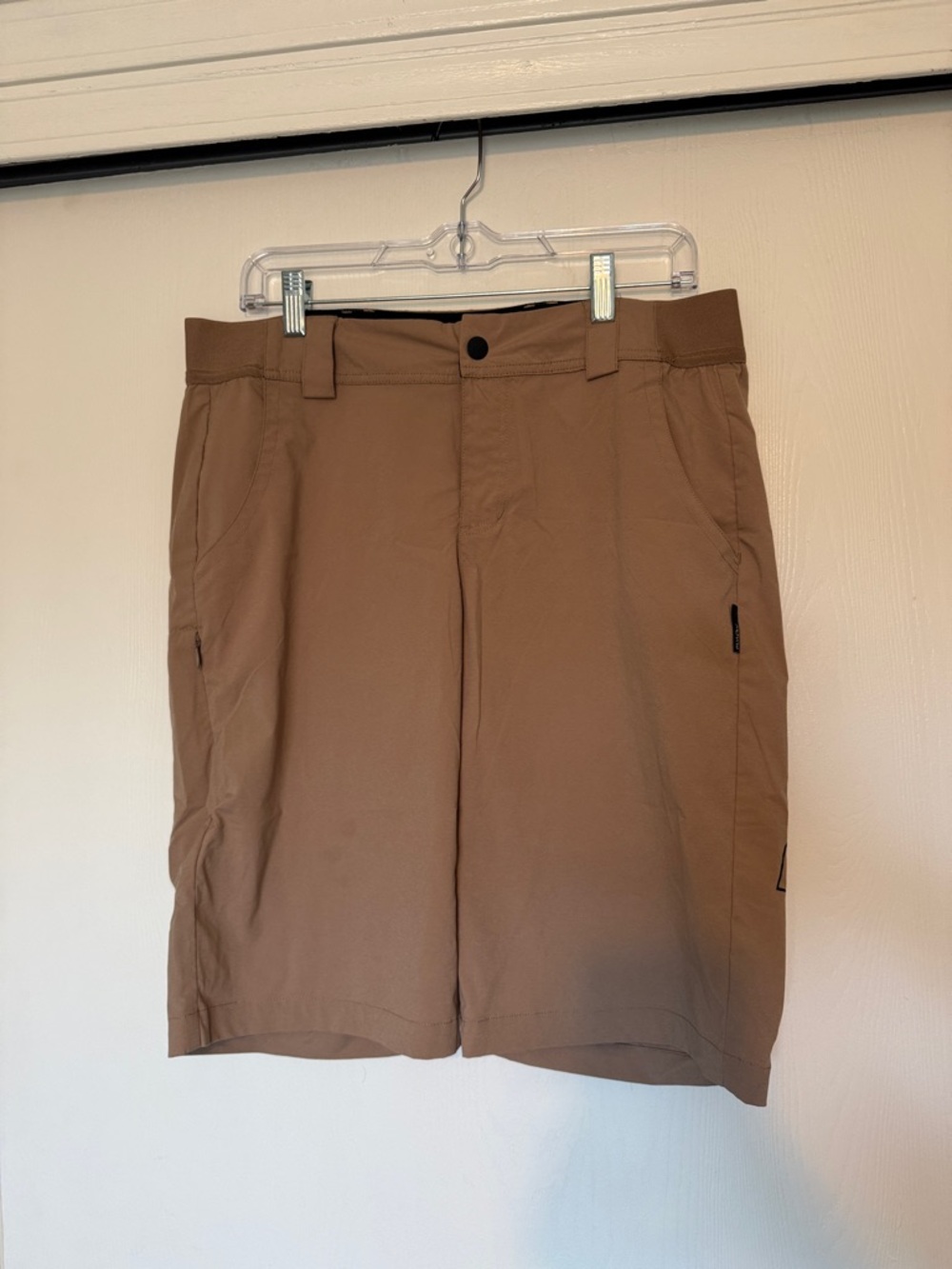 Women's Stretch Bike Shorts in Brown